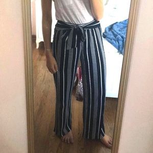 Cynthia Rowley Navy Stripe Pants